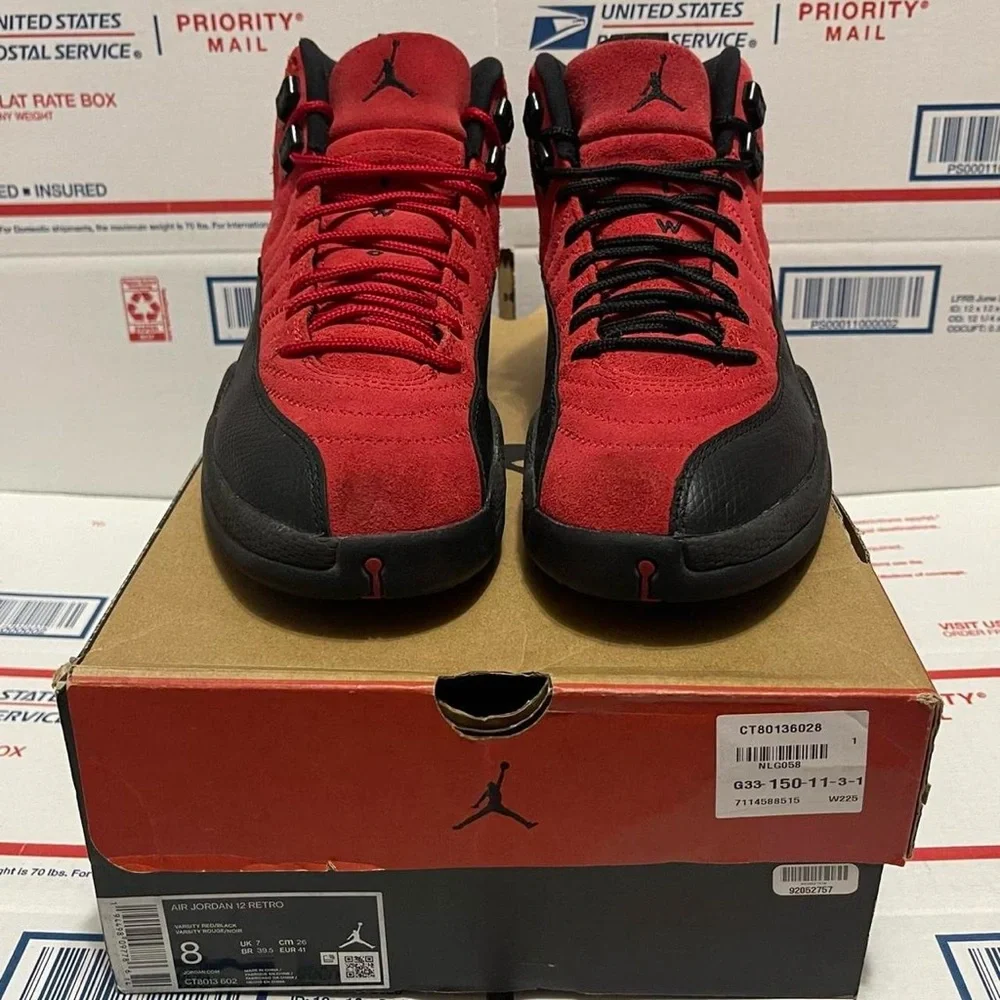 Nike Air Jordan 12 Retro “Reverse Flu Game” 2020 Sneakers shoes streetwear hype